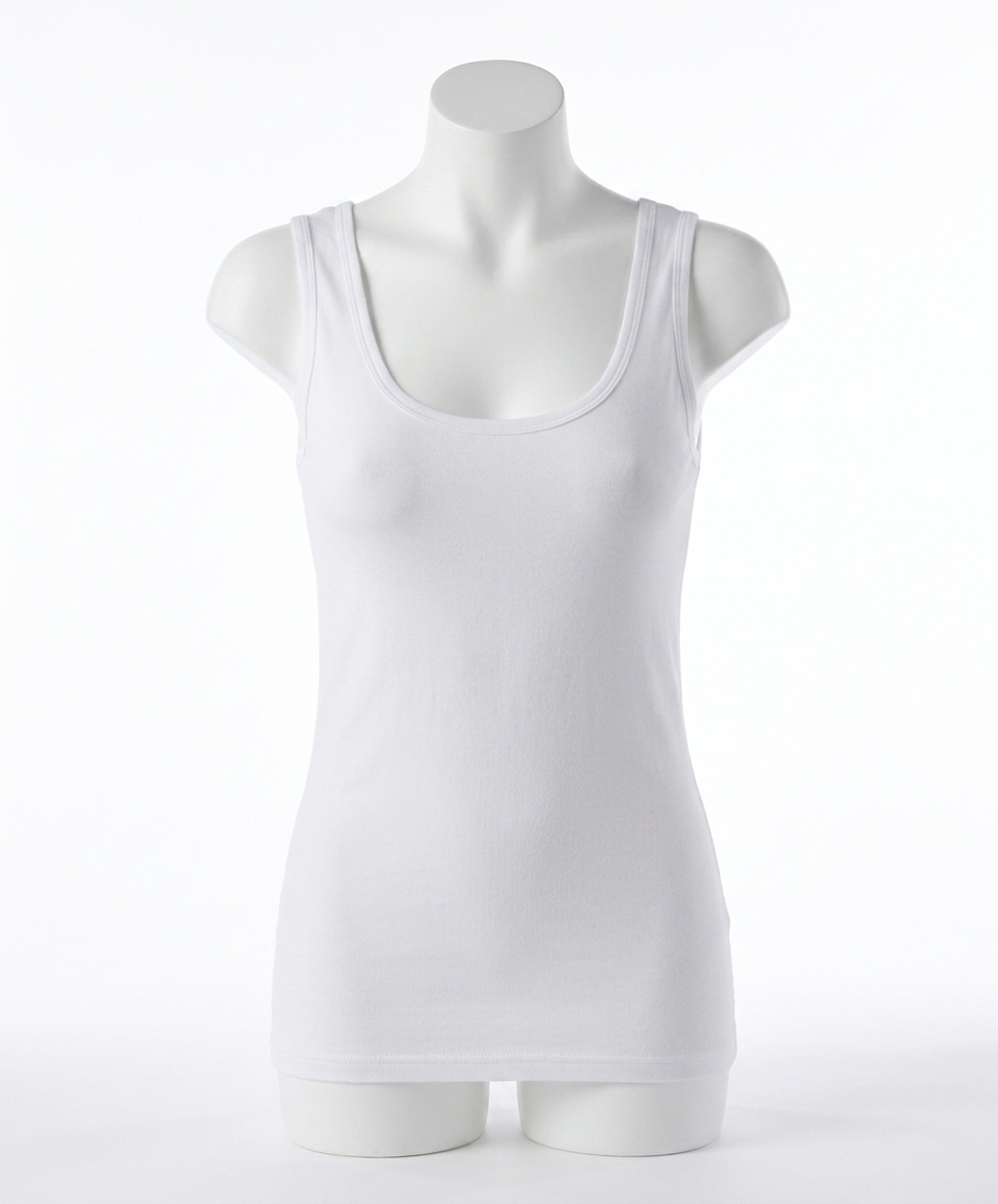 NEW FRENCH KYSS tank top in white